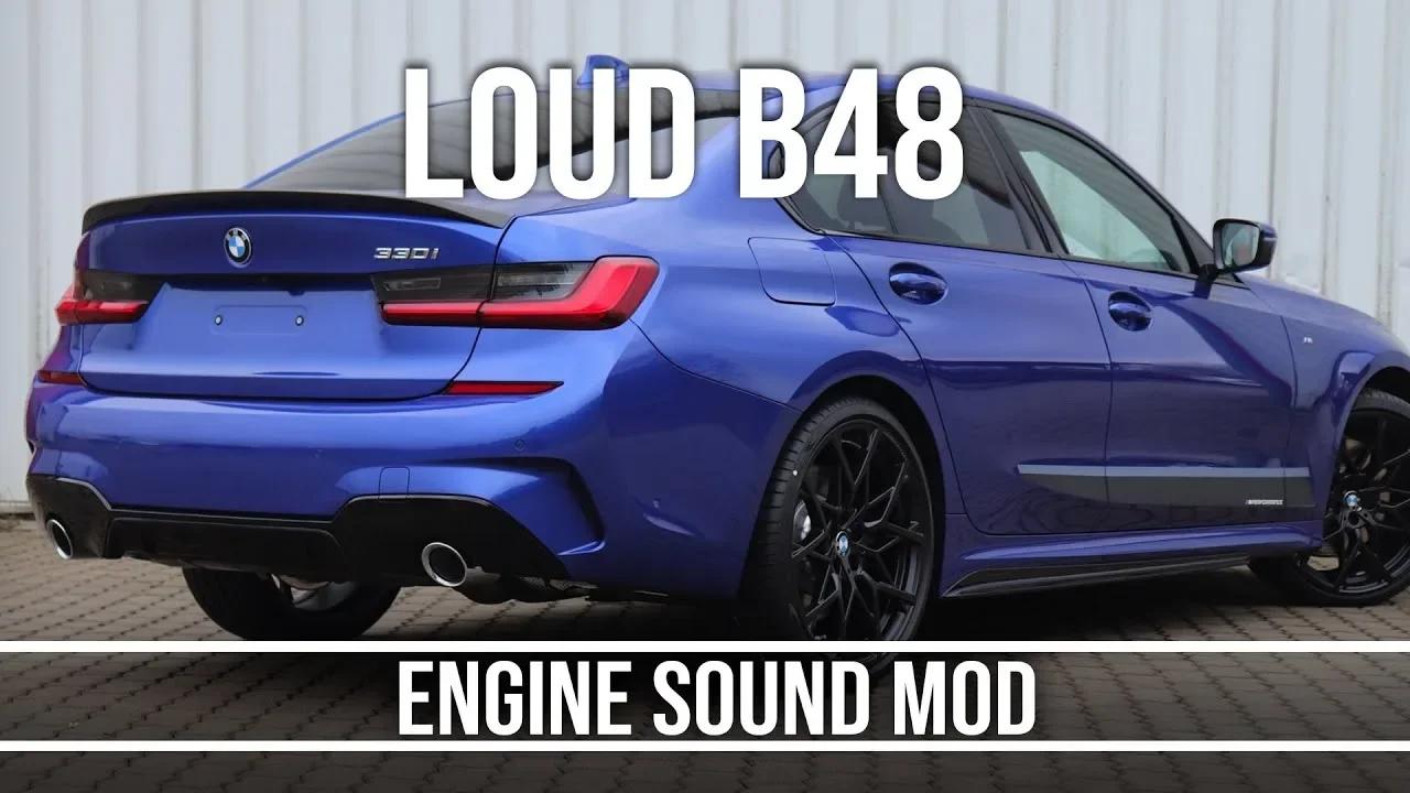 BMW B48 LOUD with Pops Sound