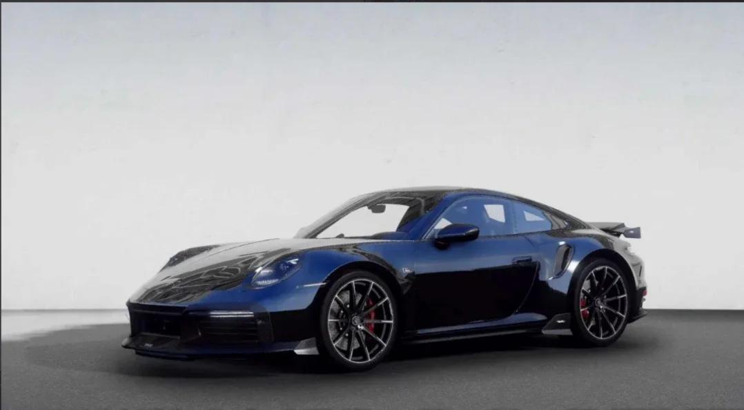 Brabus 911 Porsche with a hard roof