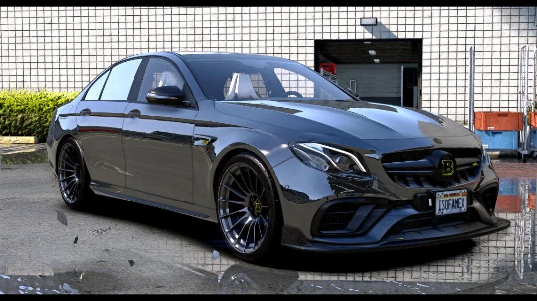 TR 2018 Mercedes E63s Brabus 800 Custom Black