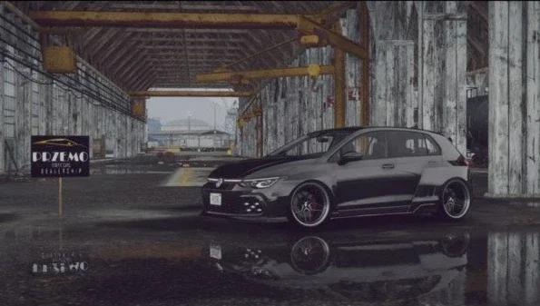 2022 VW Golf 8 Widebody Custom