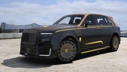 2025 Rolls Royce Cullinan Mansory Less Animated Lights