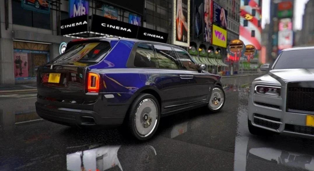 2023 Rolls Royce Cullinan Chrome Rims