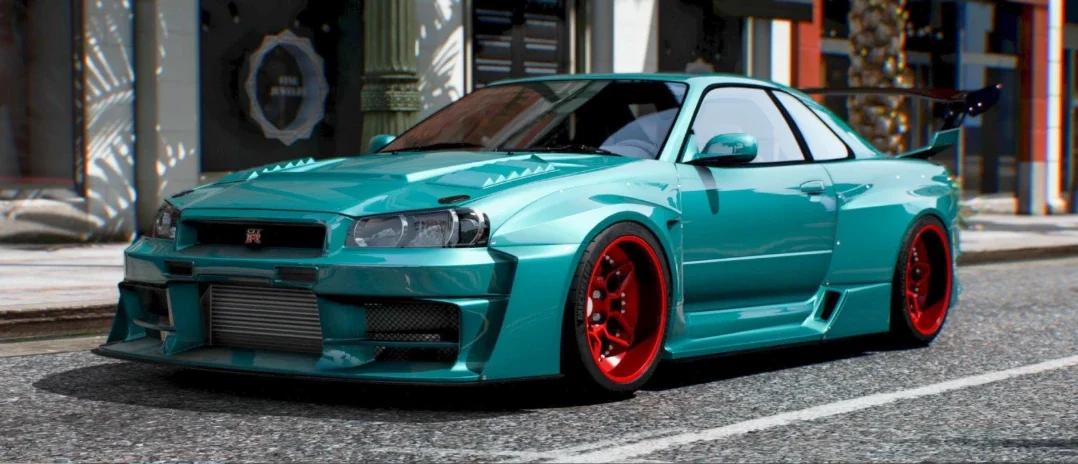 Nissan R34 Hugo Silvia - Adan
