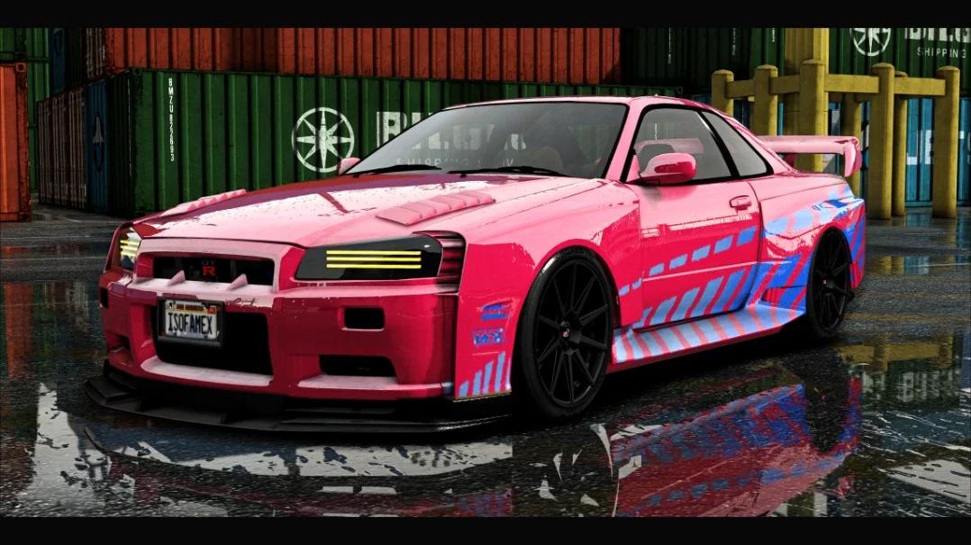 Nissan Skyline R34 GTR Hycade Custom by FB Customs