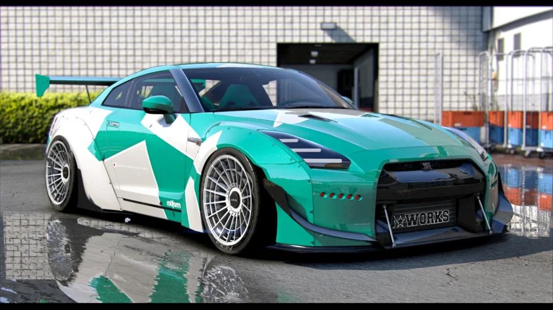 Nissan GTR R35 Futuristic Edition