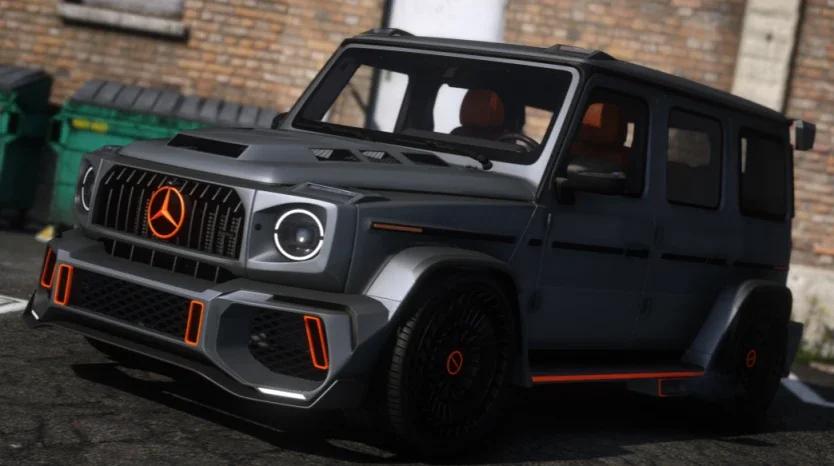 ```2022 Mercedes G63 Monolith | Mykes Customs```