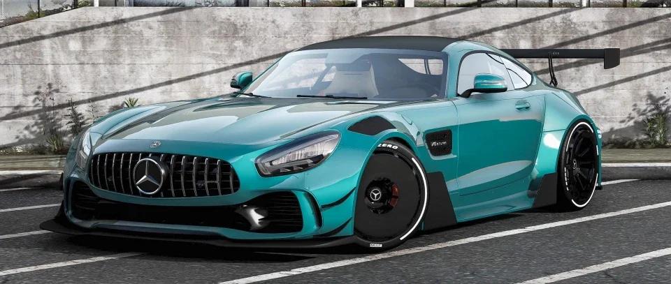 Mercedes AMG GTR Widebody Dre Customs