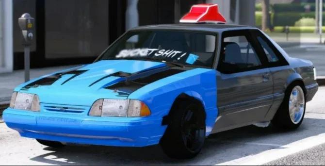 Ford Mustang Foxbody Notchback LSX Swap