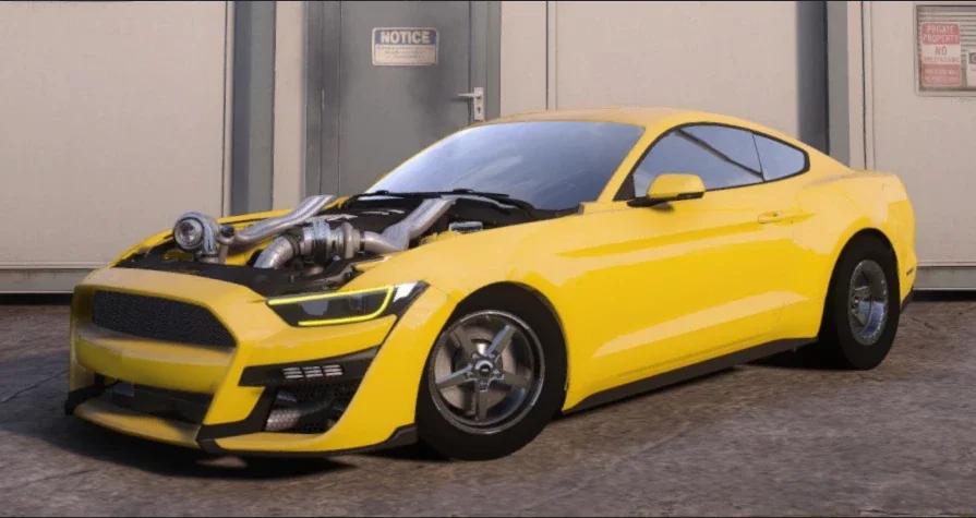 Ford Mustang Twin - T Drag Custom