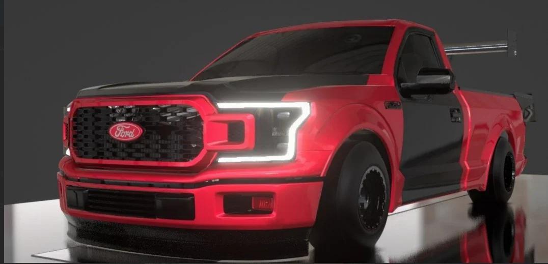 2025 Ford F150 Custom Drag Build