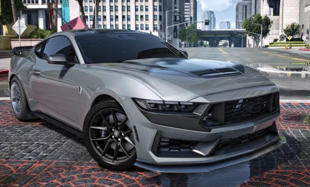 Custom Drag - setup Ford Mustang GT Dark Horse