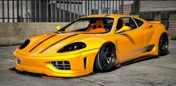 Liberty Walk Ferrari 360 Show Edition Dinamic Lights