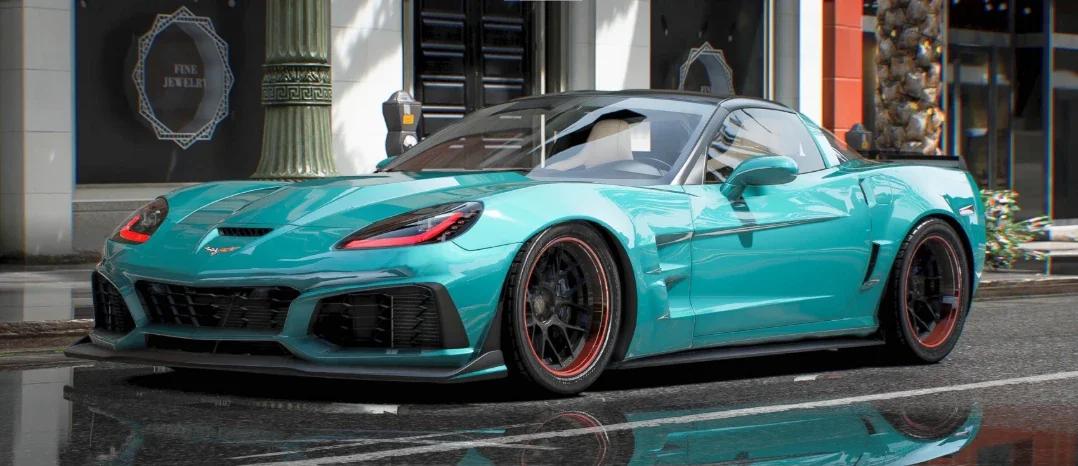 Custom C6 Corvette ZR1 - Badblood