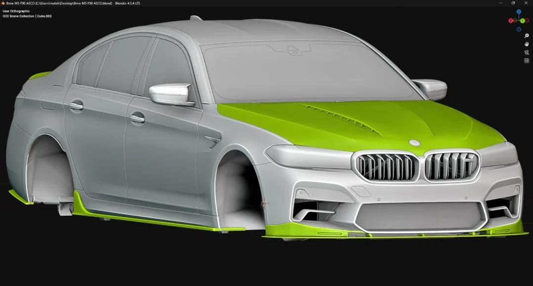 ```Bmw M5 F90 ASCO [Private] | MS Project Garage```