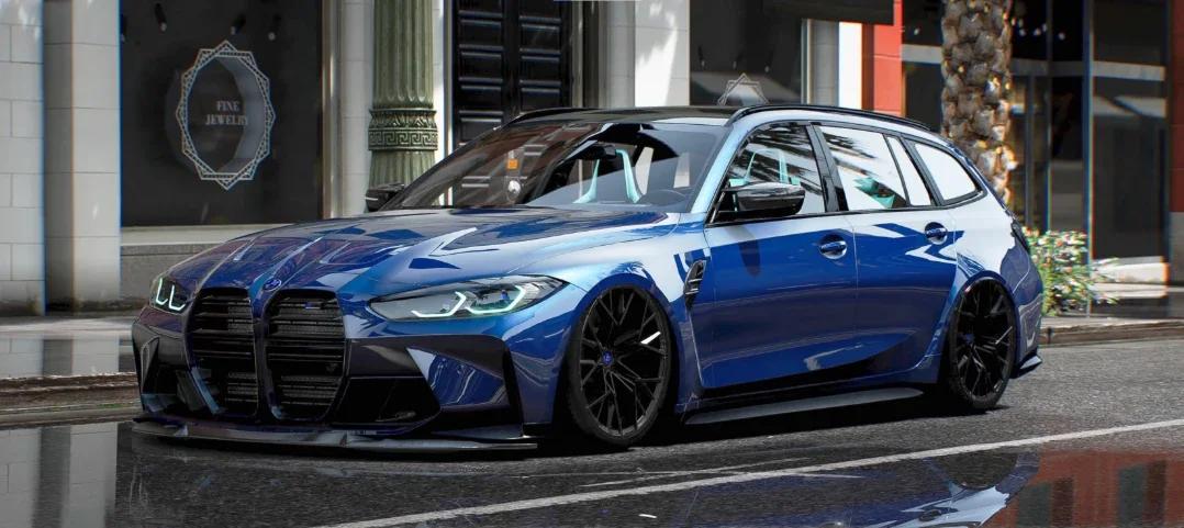 BMW M3 Competition Dark Blue Badge Edition - Cent