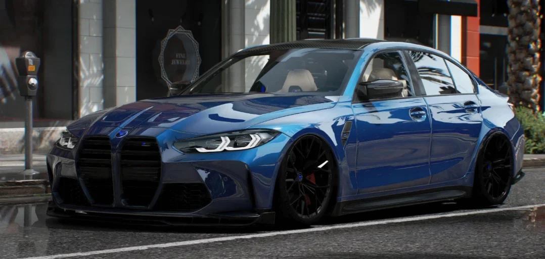 Bmw M3 Dark Blue Badge Edition 5 Seater - Cent