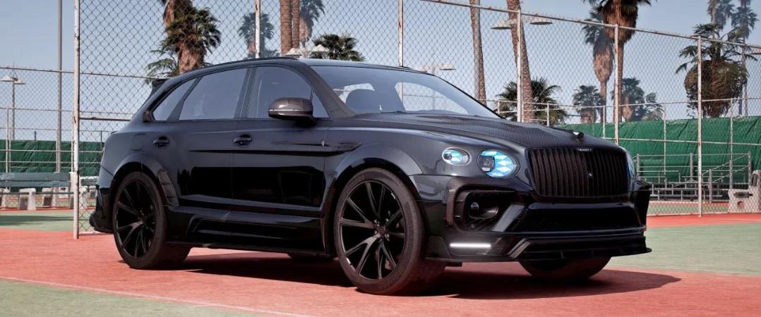 Bentley Bentayga 2021 Black Piano Version - DAZU