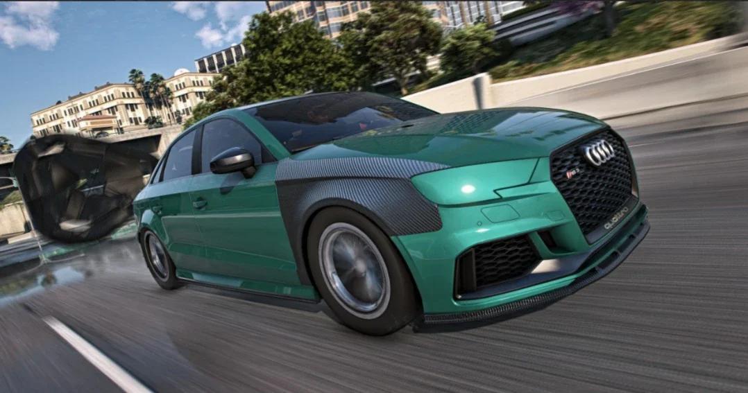 Drag Pack 2015 Audi rs3