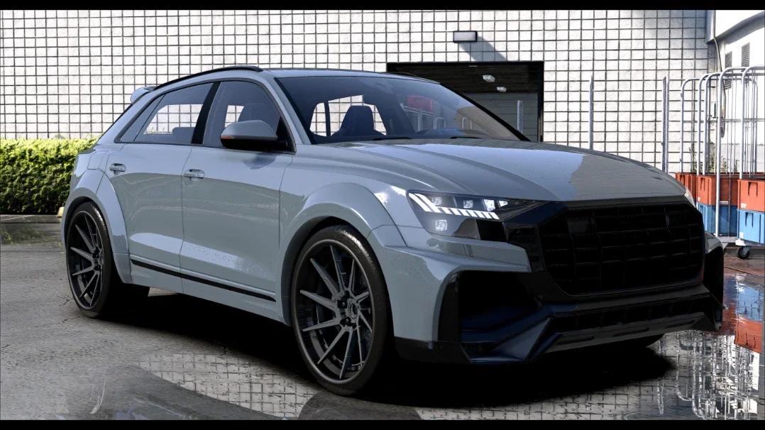 2020 - Audi - Q8 - priordebadged