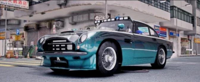 Aston Martin DB5 James Bond 40 Tuning Parts