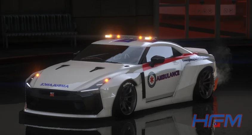 Nissan GTR - 50 ambulance hfm
