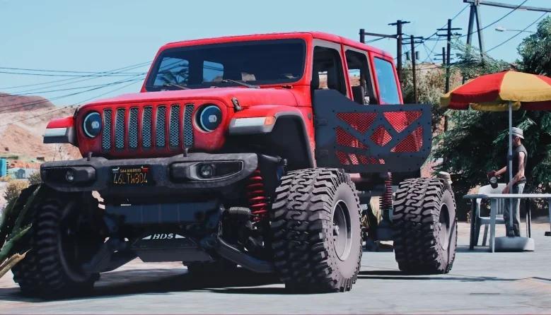 Lifted 2020 Jeep Sahara