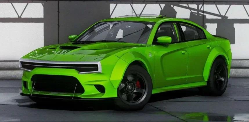 2020 Dodge Charger Face Swap Hellephant by Mykes