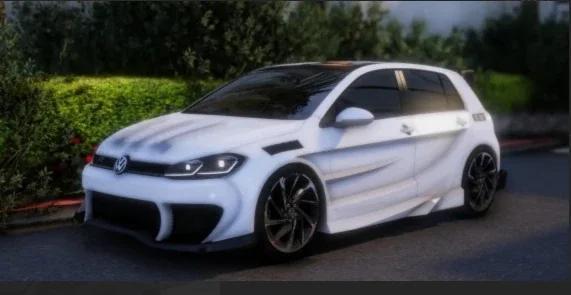 Volkswagen Golf R Abflug