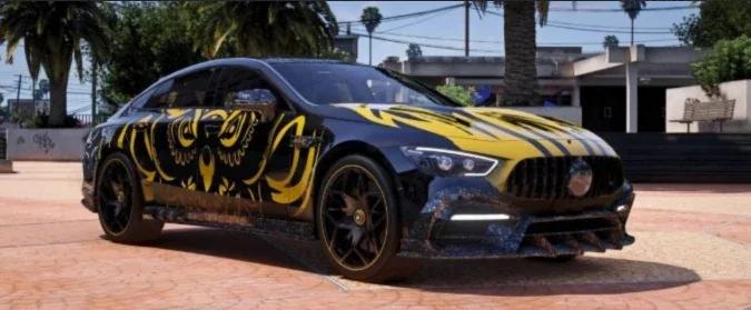 Mercedes Benz GT63S AMG Animation Roof 210 Tunings Part 10 Liveries