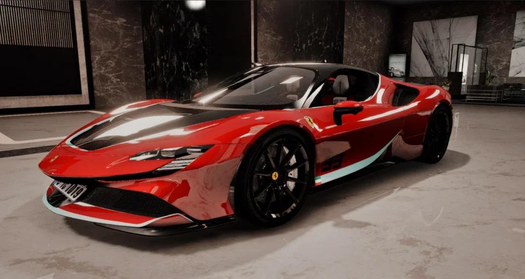 Ferrari SF90 Custom 33 Decal