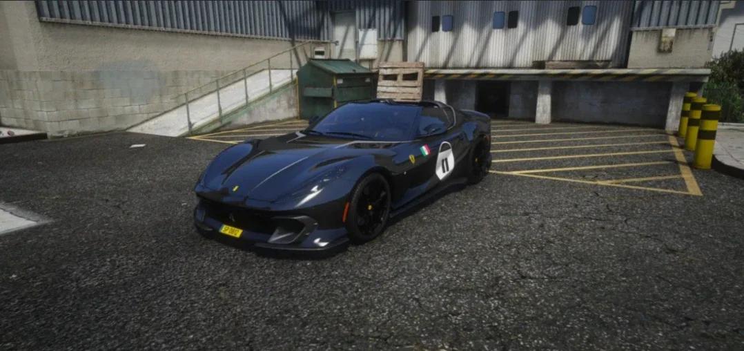 Tailor Made Ferrari 812 Competizione Aperta