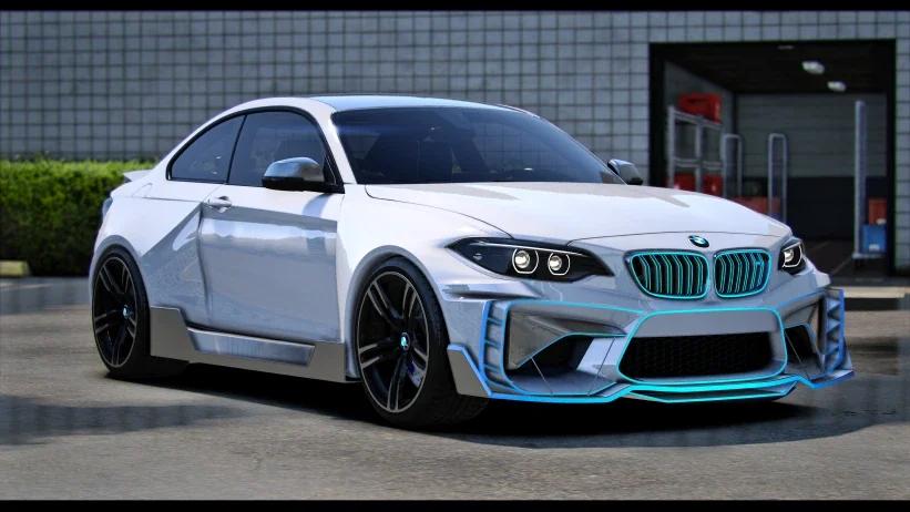 ItzAhmad 2002 - BMW M2 Raw Design animated lights