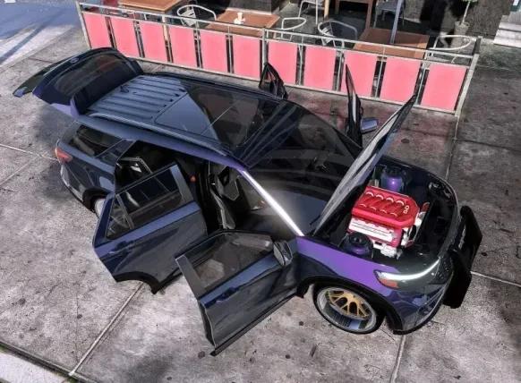 2021 Ford Explorer Stanced (Flys) Underground