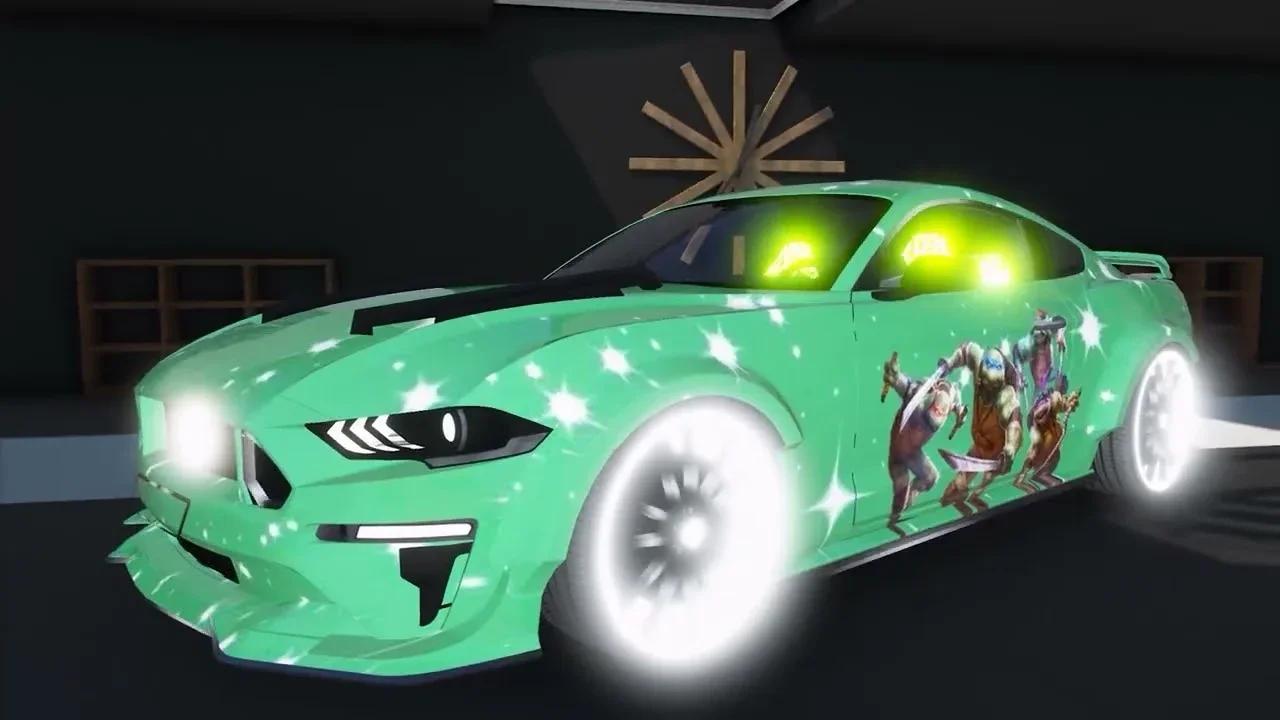 Mustang Ninja Turtle 3D Animation