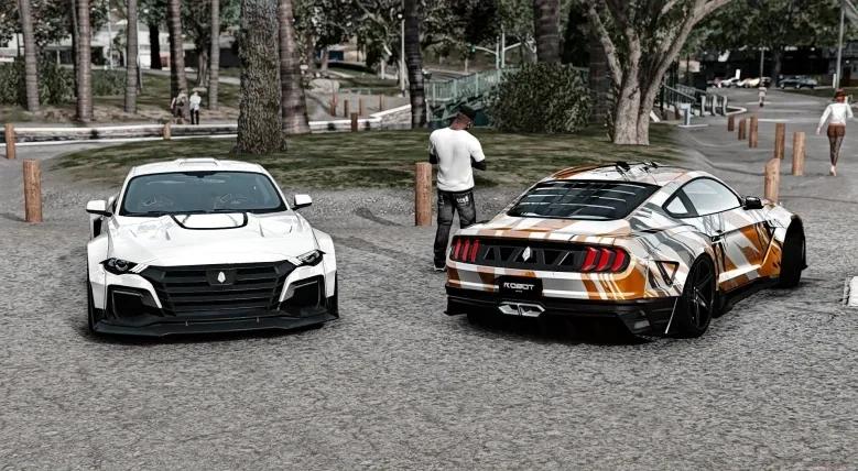 Ford Mustang GT Robot Craftsman Dawn IKX3_Mods